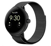 imoshion imoshion Bracelet magnétique milanais Google Pixel Watch / Watch 2 / Watch 3 / Watch 4 (41 mm) Noir Noir