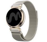 imoshion imoshion Bracelet magnétique milanais pour Garmin Lily 2 Lumière stellaire Starlight