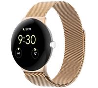 imoshion imoshion Bracelet magnétique milanais pour Google Pixel Watch 5 / 4 / 3 (45 mm) Rose Gold Rose dorée