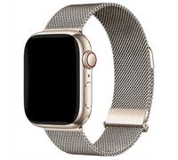 imoshion Bracelet magnétique milanais pour Apple Watch | 38/40/41/42 mm - Starlight