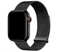imoshion Bracelet magnétique milanais pour Apple Watch | 44/45/46/49 mm - Noir