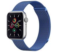 imoshion Bracelet magnétique milanais pour Apple Watch Series 1 - 11 / SE / Ultra (44/45/46/49 mm) - Taille M - Bleu