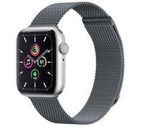 imoshion Bracelet magnétique milanais pour Apple Watch Series 1 á 10 / SE / Ultra (2) (44/45/46/49 mm) - Taille M - Gris