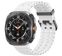 imoshion Bracelet Ocean en silicone pour Samsung Galaxy Watch Ultra (2024/2025) - Blanc