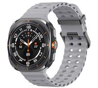 imoshion imoshion Bracelet Ocean en silicone Samsung Galaxy Watch Ultra (2024/2025) Brown Gray Gris