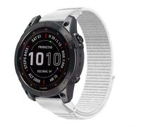 imoshion QuickFit® Bracelet en nylon pour la Garmin Watch | Connecteur 20 mm - Blanc