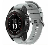 imoshion Bracelet QuickFit® en silicone - Connexion Garmin 26 mm - Gris