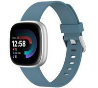 imoshion imoshion Bracelet en silicone Fitbit Versa (2) / Versa Lite Taille S Bleu Gris Bleu