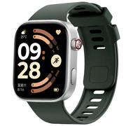 imoshion imoshion Bracelet silicone Xiaomi Smart Band 9 Pro / 8 Pro / Redmi Watch 6 / 5 / 4 Vert foncé Vert foncé