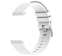 imoshion Bracelet sport en silicone avec boucle - Connexion universelle 20 mm - Blanc