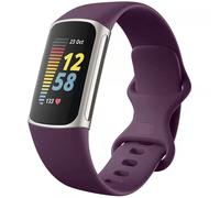 imoshion imoshion Bracelet sport en silicone Fitbit Charge 5 / 6 Taille S Violet Violet
