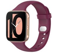 imoshion imoshion Bracelet en silicone Oppo Watch 46 mm Bordeaux Rouge