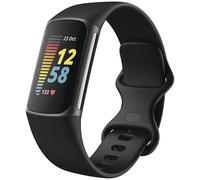imoshion imoshion Bracelet sport en silicone pour Fitbit Charge 5 / 6 Taille S Noir Noir