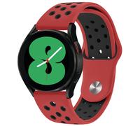 imoshion imoshion Bracelet sportif en silicone Samsung Galaxy Watch 7 40/44 mm Rouge / Noir Rouge