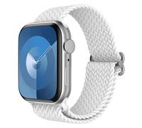 imoshion imoshion Bracelet tissé en nylon Watch Series 1 á 11 / SE / Ultra (44/45/46/49 mm) Blanc Blanc