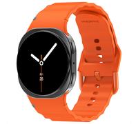 imoshion imoshion Bracelet Wave en silicone Samsung Galaxy Watch 8 (40/44mm) / Classic (46mm) Orange Orange