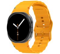 imoshion imoshion Bracelet Wave en silicone Samsung Galaxy Watch 9 (40/44mm) / Watch 8 (40/44mm) / Classic (46mm) Jaune Jaune