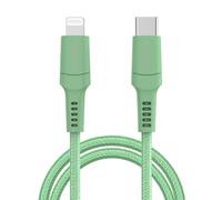 imoshion imoshion Câble Lightning vers USB-C Non MFi Textile tressé 2 mètre Vert Vert