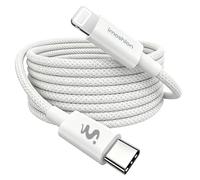 imoshion imoshion Câble USB-C vers Lightning Tressé 30 W 1 mètre Blanc Blanc
