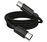 imoshion imoshion Câble USB-C vers USB-C Tressé 100 W 1 mètre Noir Noir