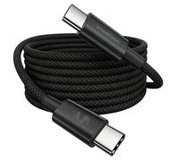 imoshion imoshion Câble USB-C vers USB-C Tressé 100 W 2 mètres Noir Noir