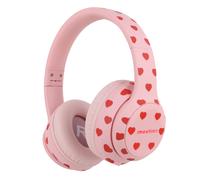 imoshion imoshion Casque sans fil pour enfants LED Light Limiteur de décibels Avec câble AUX Cœurs Multicolore