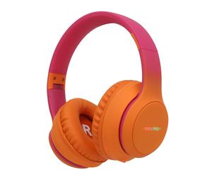 imoshion imoshion Casque sans fil pour enfants LED Light Limiteur de décibels Avec câble AUX Hot Pink / Apricot Orange Crush Rose