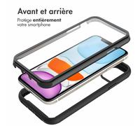 imoshion imoshion Coque 360° Full Protective iPhone 11 Noir Noir