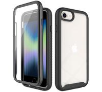 imoshion Coque 360° Full Protective pour Apple iPhone SE (2022 / 2020) / 8 / 7 / 6(s) - Noir