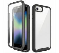 imoshion imoshion Coque 360° Full Protective pour iPhone SE (2022 / 2020) / 8 / 7 / 6(s) Noir Noir