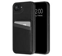 imoshion imoshion Coque arrière avec porte-cartes et support pour iPhone 17e / 16e Noir Noir