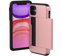 imoshion imoshion Coque arrière avec porte-cartes iPhone 11 Rose Doré Rose dorée