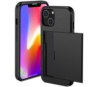imoshion imoshion Coque arrière avec porte-cartes pour iPhone 13 Noir Noir
