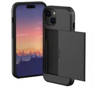 imoshion imoshion Coque arrière avec porte-cartes pour iPhone 15 Noir Noir