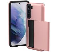 imoshion imoshion Coque arrière avec porte-cartes pour Samsung Galaxy S21 Rose Doré Rose dorée
