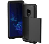 imoshion imoshion Coque arrière avec porte-cartes Samsung Galaxy S9 Noir Noir