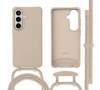 imoshion Coque arrière Color avec cordon amovible et MagSafe pour Samsung Galaxy S26 - Nude