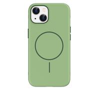imoshion imoshion Coque arrière Color avec Thin MagSafe Ring pour iPhone 14 / 13 Vert foncé Vert foncé