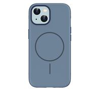 imoshion Coque arrière Color avec Thin MagSafe Ring pour Apple iPhone 15 - Bleu foncé