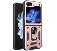 imoshion imoshion Coque arrière Rugged avec anneau Samsung Galaxy Z Flip 5 Rose Doré Rose dorée