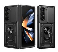 imoshion imoshion Coque arrière Rugged avec anneau Samsung Galaxy Z Fold 6 Noir Noir