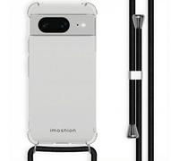 imoshion imoshion Coque arrière Transparente avec cordon Google Pixel 8 Noir Transparent
