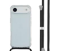 imoshion imoshion Coque arrière Transparente avec cordon pour iPhone Air Noir Transparent