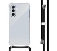 imoshion imoshion Coque arrière Transparente avec cordon pour Samsung Galaxy A56 Noir Transparent