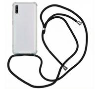 imoshion imoshion Coque arrière Transparente avec cordon Samsung Galaxy A70 Noir Transparent