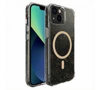 imoshion Coque arrière transparente Pailletée avec MagSafe pour Apple iPhone 13 - Doré
