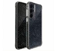 Coque arrière transparente Pailletée pour Samsung Galaxy A35 - Argent