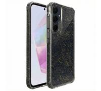 imoshion imoshion Coque arrière Transparente Pailletée pour Samsung Galaxy A35 Doré Dorée