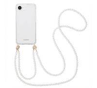 imoshion imoshion Coque avec cordons de téléphone pour iPhone 17e / 16e Perles Transparent