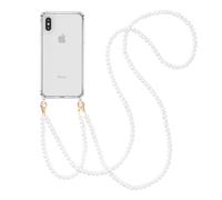 imoshion imoshion Coque avec cordons de téléphone iPhone X / Xs Perles Transparent